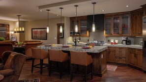 Gourmet renovated kitchen