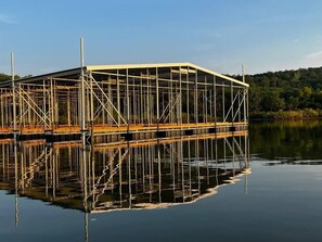 Neighborhood Dock - Boat dock tie ups must be requested via email and are subject to availability.