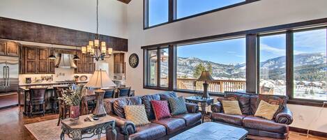 Big Sky Vacation Rental | 4BR | 3.5BA | 4,500 Sq Ft | Stairs Required for Access