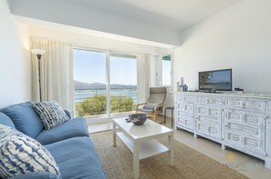 Mediterranean Living Room with Sea Views in Puerto Pollensa