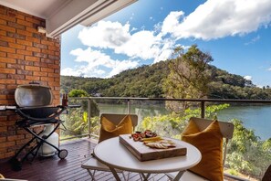 Balcony with BBQ