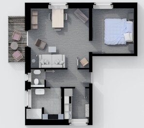Fewo Piana: Grundriss
