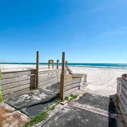 Boardwalk to the beach!