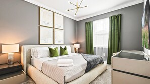 Each bed within the home is topped with soft, hotel quality linen and bedding