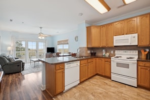 Fully Stocked Kitchen