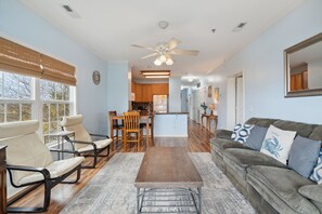 Living Room & Dining Area