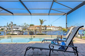 lanai seating area, Cape Coral