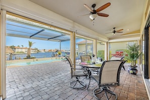 Cape Coral vacation rental with heated pool