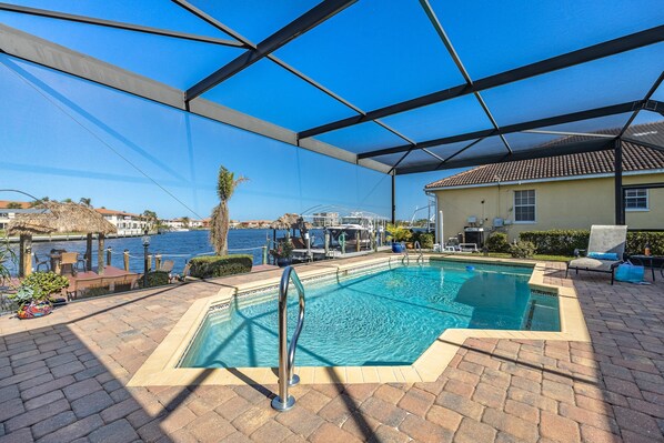 Private pool vacation rental in Cape Coral, Florida