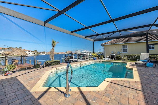 Private pool vacation rental in Cape Coral, Florida