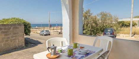 Vue de la maison de vacances [été]