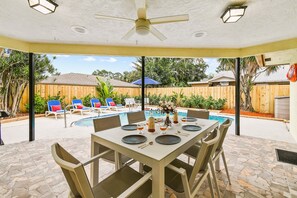 Patio Deck by the Pool