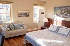 Bedroom with sofa