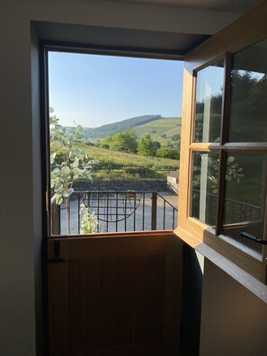 Stable door and the View beyond