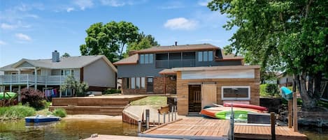 Lakefront and Dock Areas at Back of House