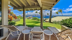 Kapalua Bay Villas #15G5 - Ocean View Lounging Lanai - Parrish Maui