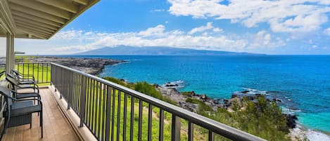 Kapalua Bay Villas #21B2 - Ocean & Molokai View Seating Lanai - Parrish Maui