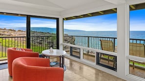 Kapalua Bay Villas #30B3 - Ocean & Molokai View Seating Area - Parrish Maui