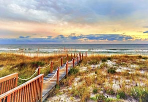 You'll have your own private boardwalk to the beach.