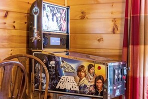 The game room offers a diverse range of entertainment options, catering to every member of the family.