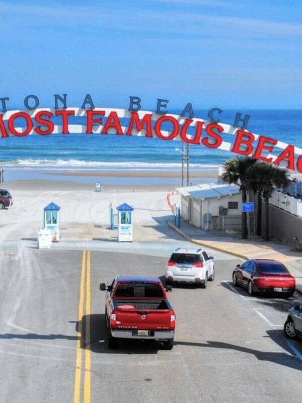 Located at the entrance of “Daytona’s World Famous Beach”