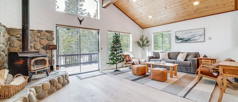 Truckee Vacation Rental | 4BR | 3BA | Stairs Required for Access | 2,204 Sq Ft