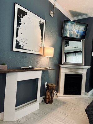 Roku on both TVs in the living room and bedroom