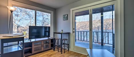 Hallowell Vacation Rental | 1BR | 1BA | 450 Sq Ft | Stairs Required