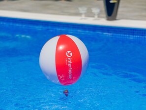 Blue, Water, Ball Game, Sports, Electric Blue, Recreation, Leisure, Individual Sports