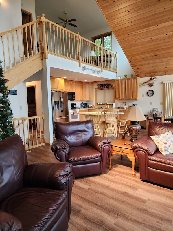 Main living room/kitchen