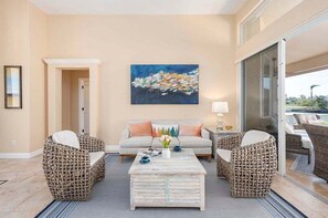 Conversation Area with Beautiful View of the Pool