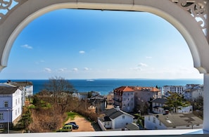 Blick von der Unterkunft