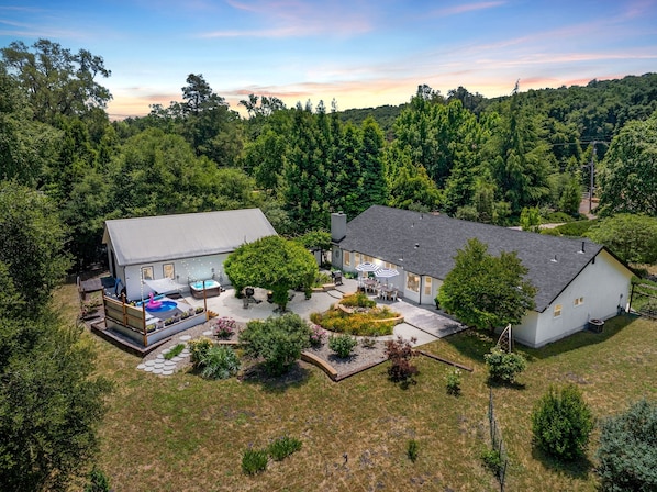 Chateau Vigne a French country retreat with amazing outdoor living on 1.34 acres