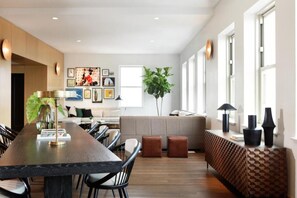 Lobby sitting area