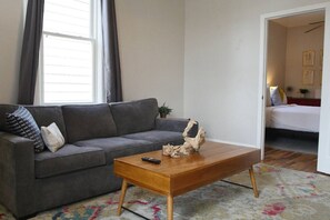 Living room with TV