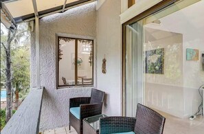 Private Covered Balcony