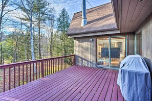 Deck | Wooded Views | Gas Grill