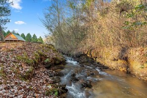 Coopers Creek located steps away from T&T II cabin!!