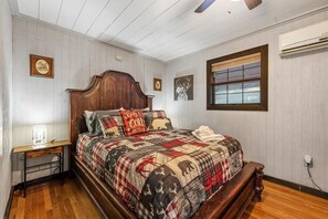 The Cozy Master Bedroom Babe Cave perfect for two at T&T II