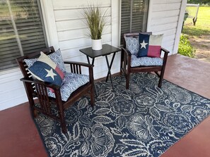 Front Porch Sitting Area