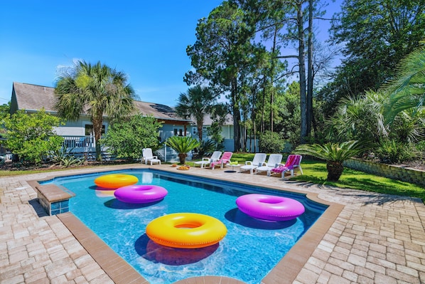 Enjoy Your Own Private Back Yard Pool