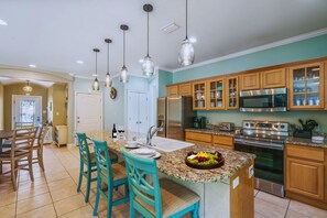 Bar Seating At The Kitchen Counter