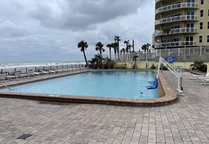 Beachfront pool