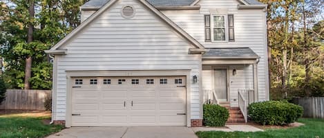 3 Bedroom, 2.5 Bath with 2 car garage, nice screened in back porch.