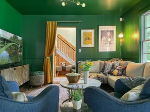 ...the perfect mix of clubby coziness where you can snuggle in...
