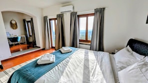 Family room with balcony