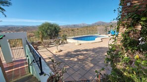 Breathtaking views from the terraces
