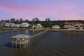 Private covered pier