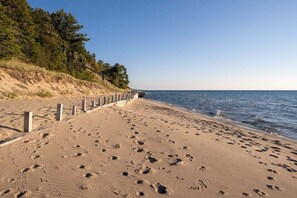 Sandy beach