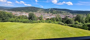 Blick von der Unterkunft